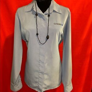 Chase Bank Button Down Uniform Shirt